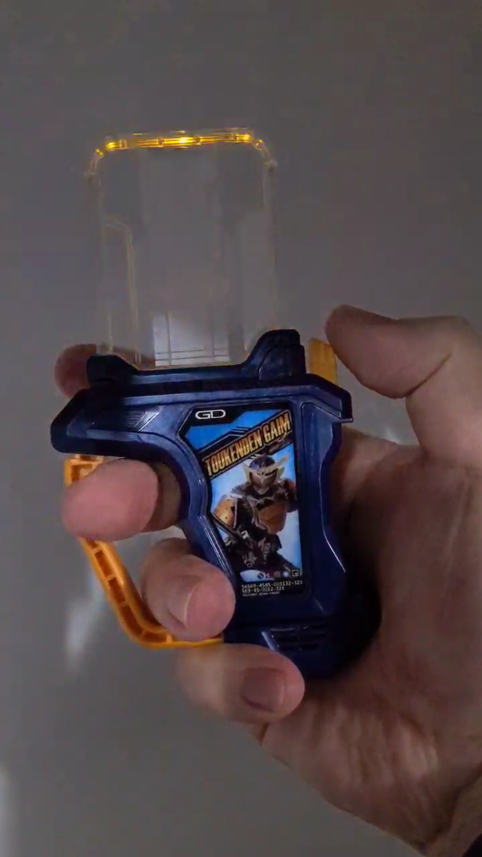 Kamen Rider Ex-Aid DX TOUKENDEN GAIM GASHAT Orange Arms Gamer