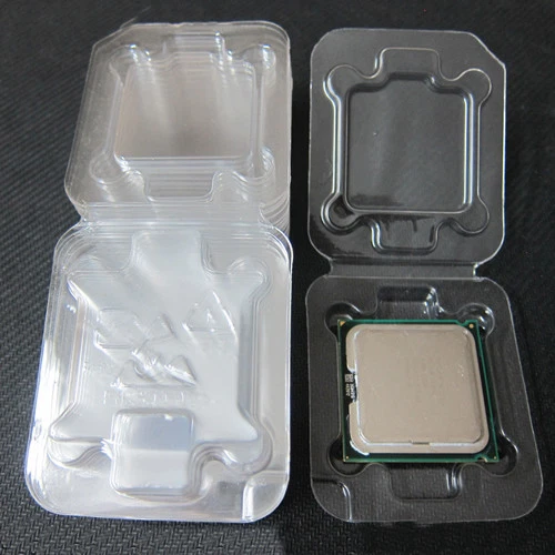 10x CPU Clamshell Case Holder Tray for Intel LGA 478 775 1150 1155 1156 i3 i5 i7