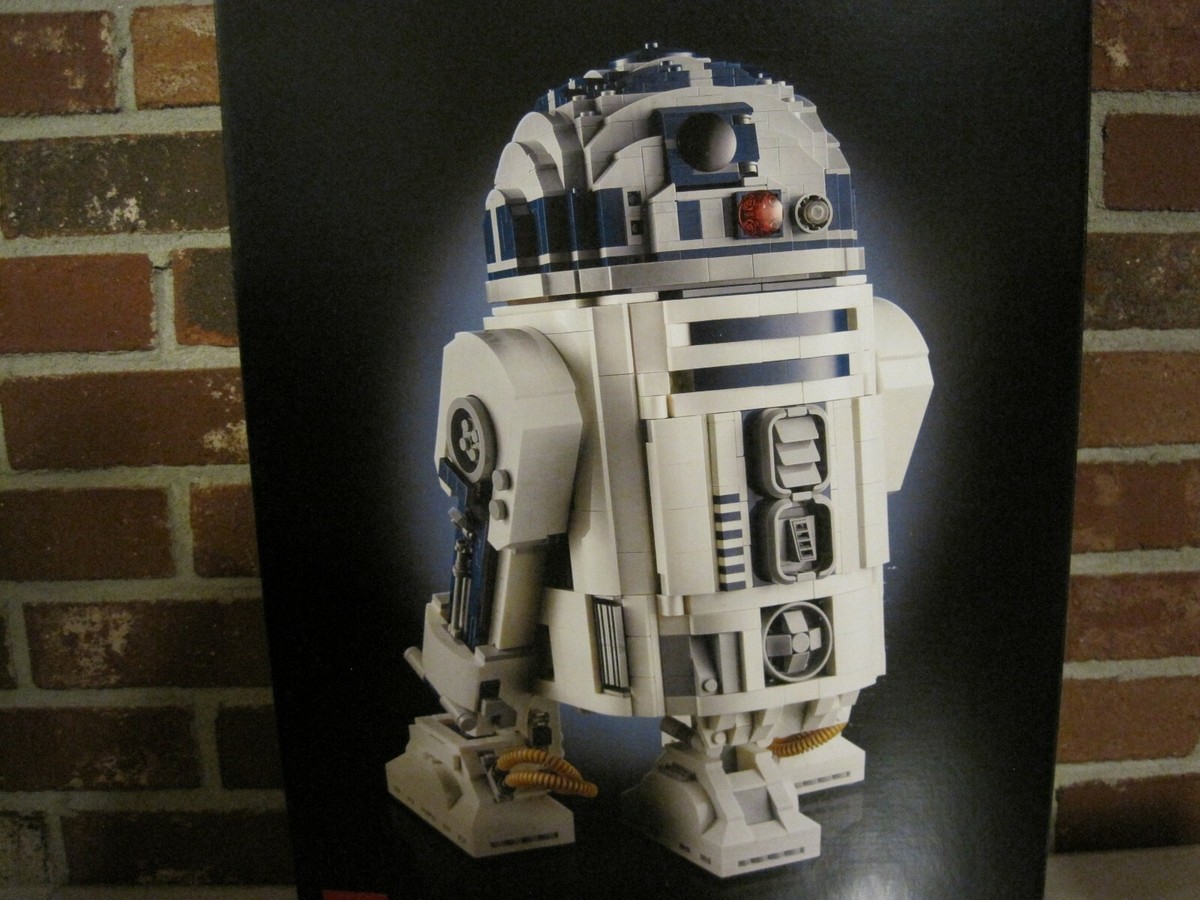 starlight✳︎ LEGO Star Wars R2-D2 75308 Building Set, Display Model with