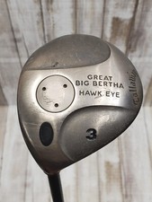Callaway Great Big Bertha Hawk Eye Fairway 3 Wood Graphite Mens LH
