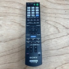 Genuine Sony Wireless Remote Control RM-AAU170 AV SYSTEM Clean Battery Compartmt