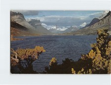 Postcard Lake St. Mary Glacier National Park Montana USA
