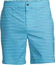 NWT Land's End Swim Trunks BIG  TALL SZ XXL 7" Hybrid Swim Shorts 70