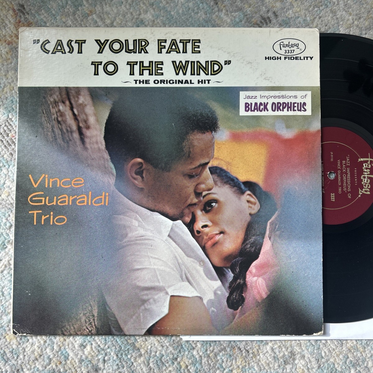 VINCE GUARALDI TRIO Jazz Impressions Of Black Orpheus LP FANTASY 