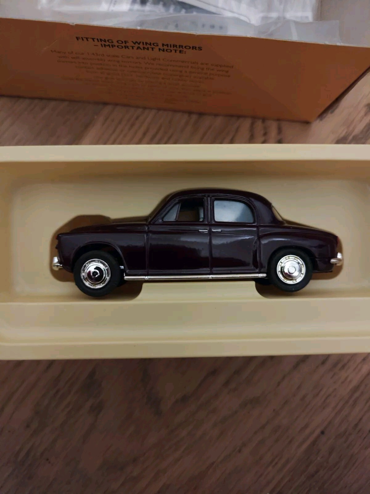 Maroon Rover 2 X New Vanguards 1/43 Scale Maroon Rover P4 and Ford Anglia | eBay UK