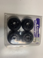 Old school vintage Rollerblade 708 Replacement Wheels Black Original NOS
