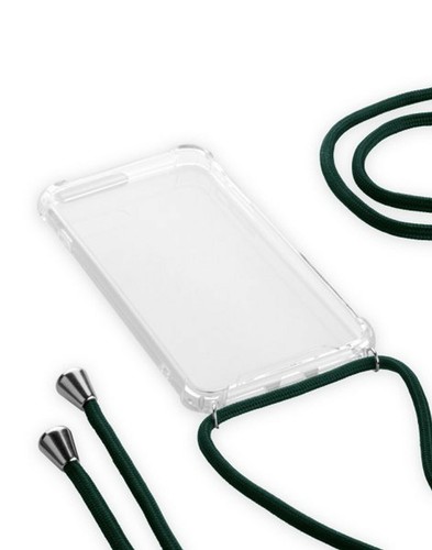 TPU Umhängetasche Handy Kette Hülle Case Cover mit Kordel Olive Höhenverstellbar - Picture 13 of 27