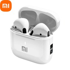 WIRELESS IOS AND ANDROID BLUETOOTH 5.3 SURROUND SOUND EARBUDS XIAOMI AP05 WHITE