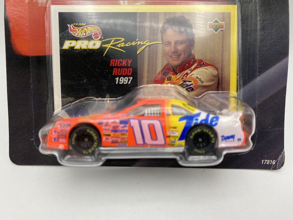 Hot Wheels Pro Racing 1997 NASCAR #10 Ricky Rudd SHORT TRACK
