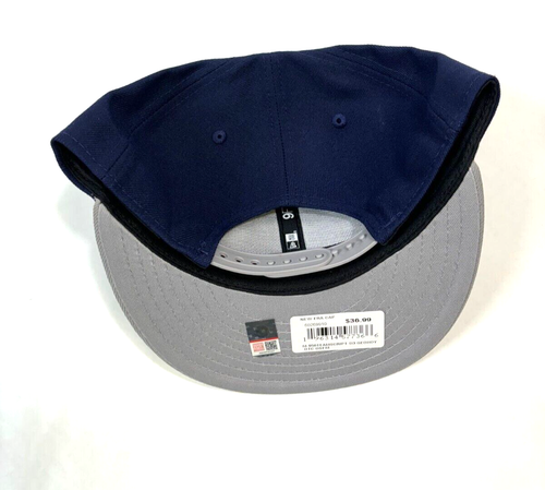Georgetown Hoyas NCAA NE Teamscript Snapback Hat~Blue/Gray - Picture 4 of 5