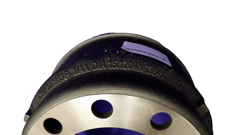 Tambor de freno delantero trasero Ford F-650 2016-2026 Motorcraft BRDF-31 Foto 4 de 4