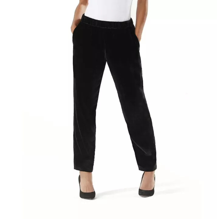 Tommy Bahama Women s Black Velvet Sands Silk Blend Pants Size S P