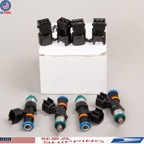 Set of 4 550cc Fuel Injectors For Audi VW Golf Jetta 1.8T 20V 0280158117 Turbo - Picture 6 of 8