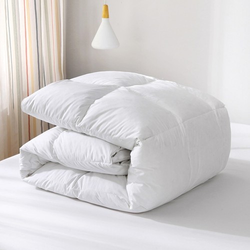 Luxury 4.5 TOG Duck Feather & Down Microfibre Quilt Duvet - All UK Sizes - NEW - Picture 8 of 8