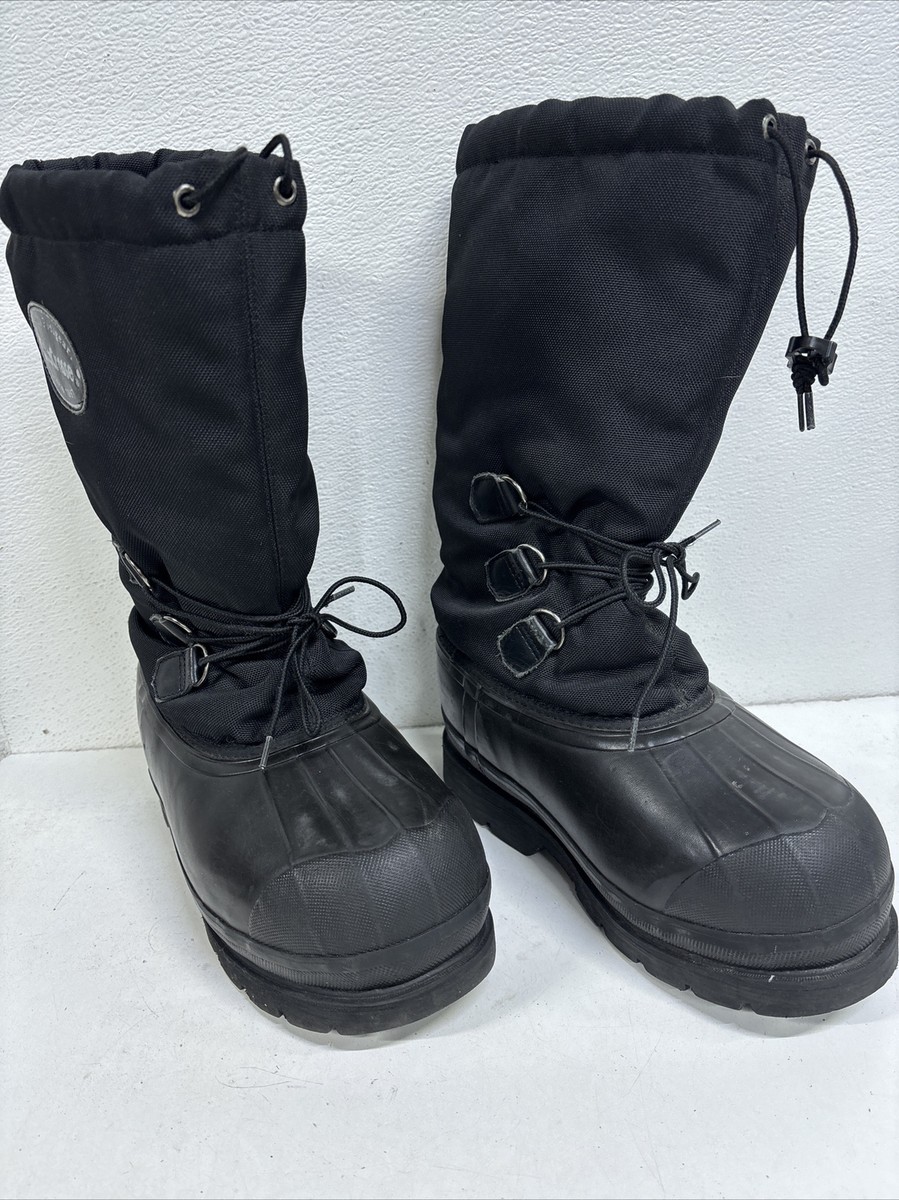LaCrosse Boots Men 7 Black Tall Snow Thinsulate Snowboots  display picture 2
