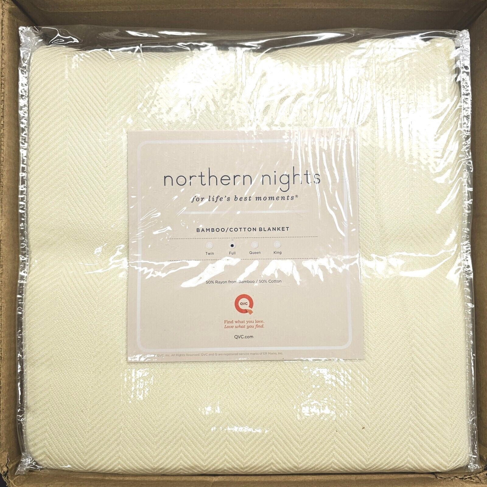 Northern Nights Rayon Made From Bamboo & Cotton Logan Blanket Ch