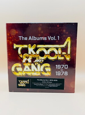 KOOL & THE GANG - THE ALBUMS VOL.1 1970-1978 (13CD-SET) *NEU*