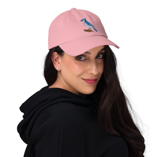 Blue Jay Embroidered Bird hat - Picture 6 of 114