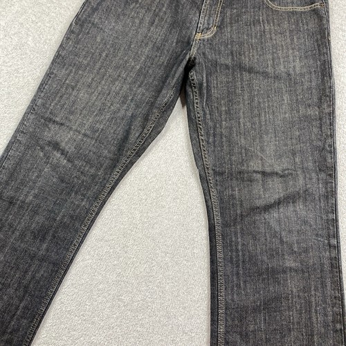 Tommy Hilfiger Jeans Mens 38x30 Heritage Bootcut Cotton Denim Dark Wash Cowboy - Picture 5 of 22
