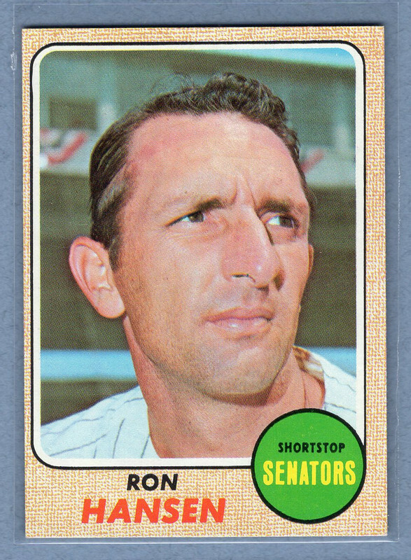 1968 Topps #411 Ron Hansen EX-MT GO545 | eBay