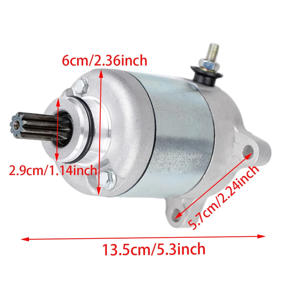 Electrical Engine Starter Motor Fit For Honda CBR125R 2004-2010 31200-KPP-861 - Imagem 4 de 4