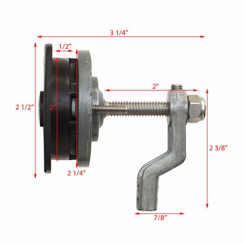 Perko Boat Non-Locking Latch 0932DP1BLK | Flush Mount 2 Inch Black - Picture 5 of 6