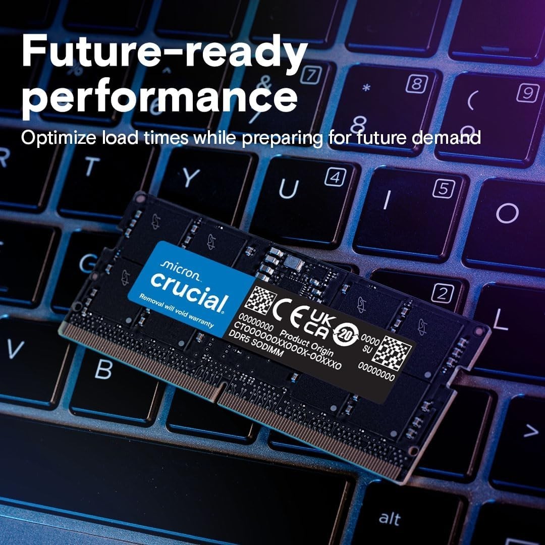 New Crucial 32GB (2X 16GB) DDR5 5600MHZ PC5-44800 | eBay