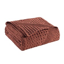 Bed Throw King Size Bedspread, 100% Cotton, Sofa Throws Large, 220 x 250cm