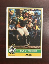 1976 Topps - RAY FOSSE #554 - Oakland Athletics