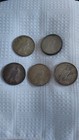 Lot of 5 Morgan/Peace Dollars 1923-D, 1927-D, 1923-P, 1923-S Coins 90% Silver — photo 4