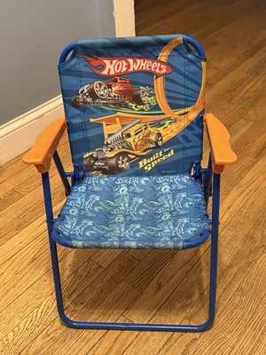 HTF Vintage Hot Wheels Folding Chair for Kids (2010) Great Condition, Easy Carry