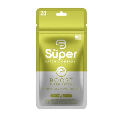 Super Patch Co. : BOOST 28 Patches ''Energy Like Never Before'' Factory Sealed