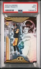 2022 PANINI ILLUSIONS #84 KENNY PICKETT PSA 9