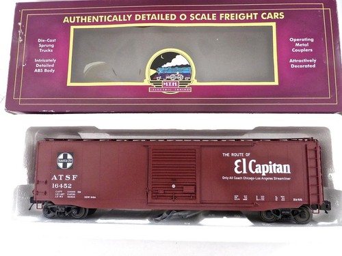 Coche de caja calibre O MTH Premier 20-93561 Santa Fe 50' Ps-1 nuevo | Condition: New
