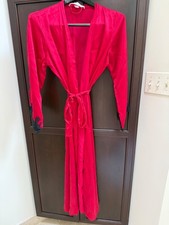 vintage victoria secret 100 silk robe