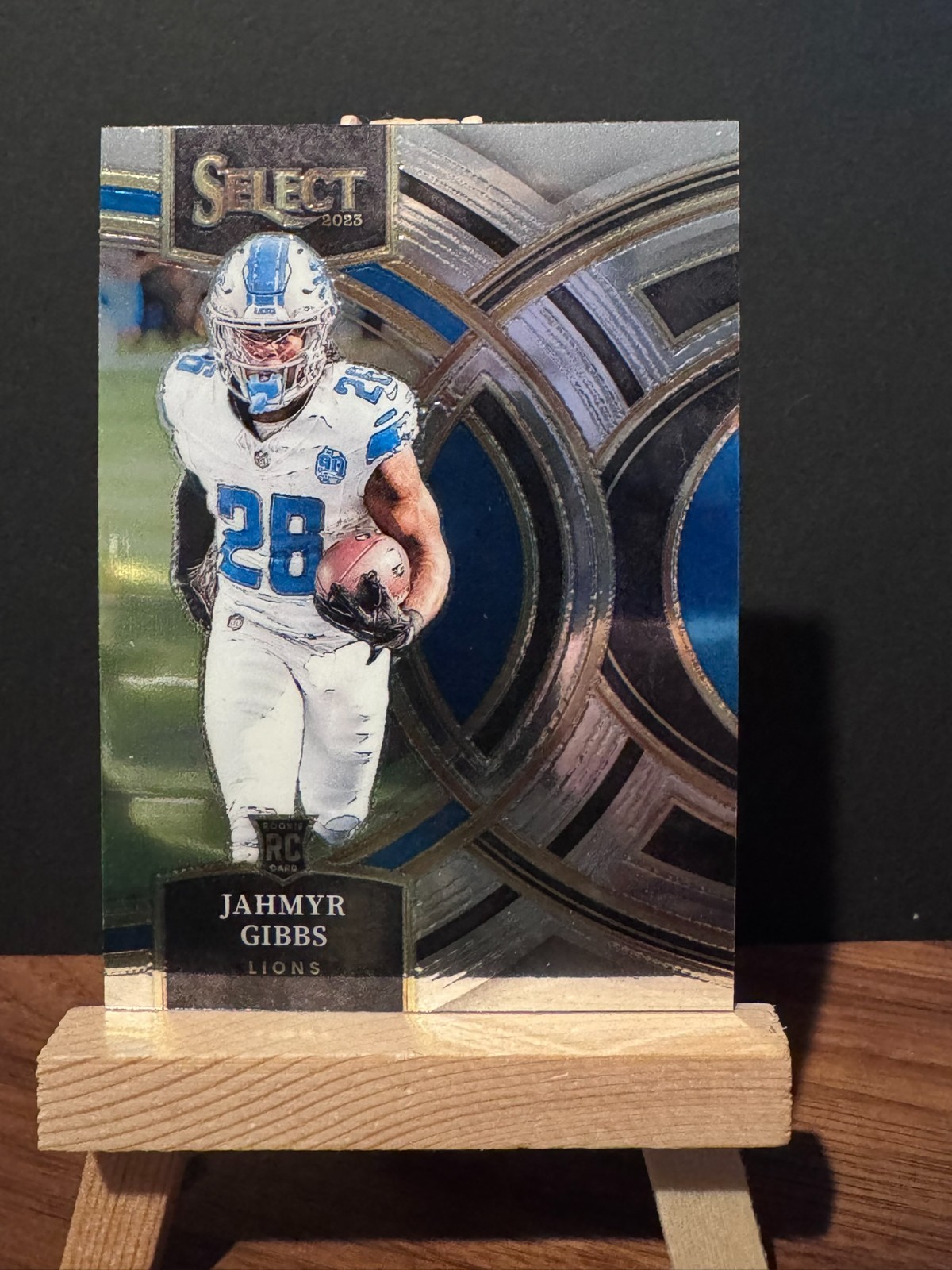 2023 Panini Select - Premier Level Jahmyr Gibbs #198 (RC)