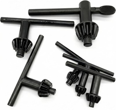 Drill Chuck Key Wrench, 6 Sizes Drill Press Clamping Wrench Chuck Press Wrench K