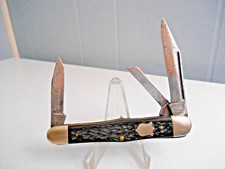 VINTAGE CAMILLUS NEW YORK USA 72 WHITTLER 3 BLADE POCKET KNIFE