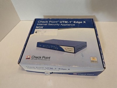 CHECK POINT CPUTM-EDGE-XG16-US Edge X8 8 Users Appliance UTM-1 SBX-166LHGE-5 