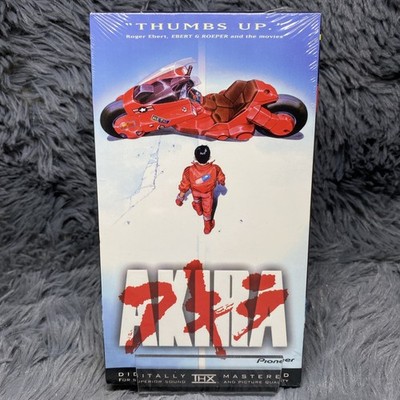 アキラページ Akira VHS Tape 1987 Widescreen Digitally Remastered Pioneer New