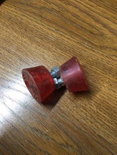 2 Pcs Skate Replacement Parts Toe Stoppers for Roller Skates with nuts and bolt