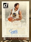 2015-16 Panini Donruss James Michael McAdoo #SS-JMM AUTO Series