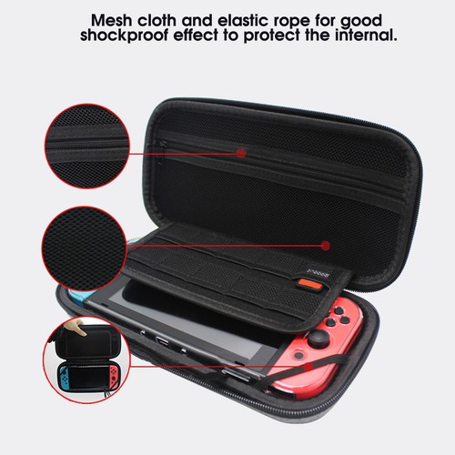 Waterproof Console Protective Case For Game Host Easy Carrying Handba NEW - Imagen 9 de 12