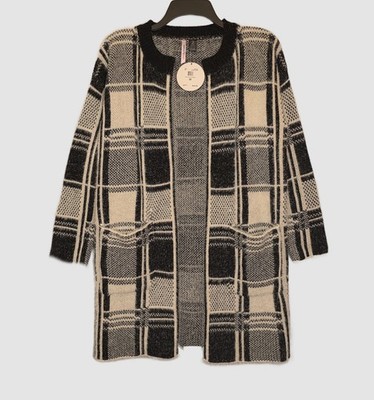 LOVE BY DESIGN Medium/Large 10/12  Mohair Long Cardigan Sweater $66