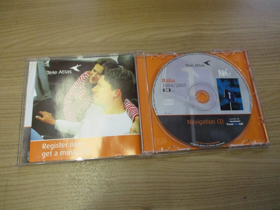 Navi Navigation CD Karte ITALIEN 2004 2005 AUDI A3 A4 A6 A8 TeleAtlas DX - Bild 4 von 4