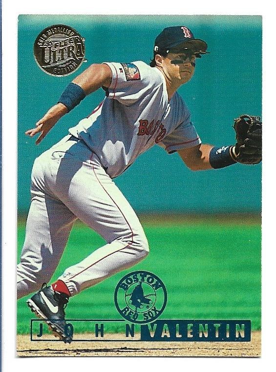 John Valentin 1995 Fleer Ultra Gold Medallion #16 - Boston Red Sox