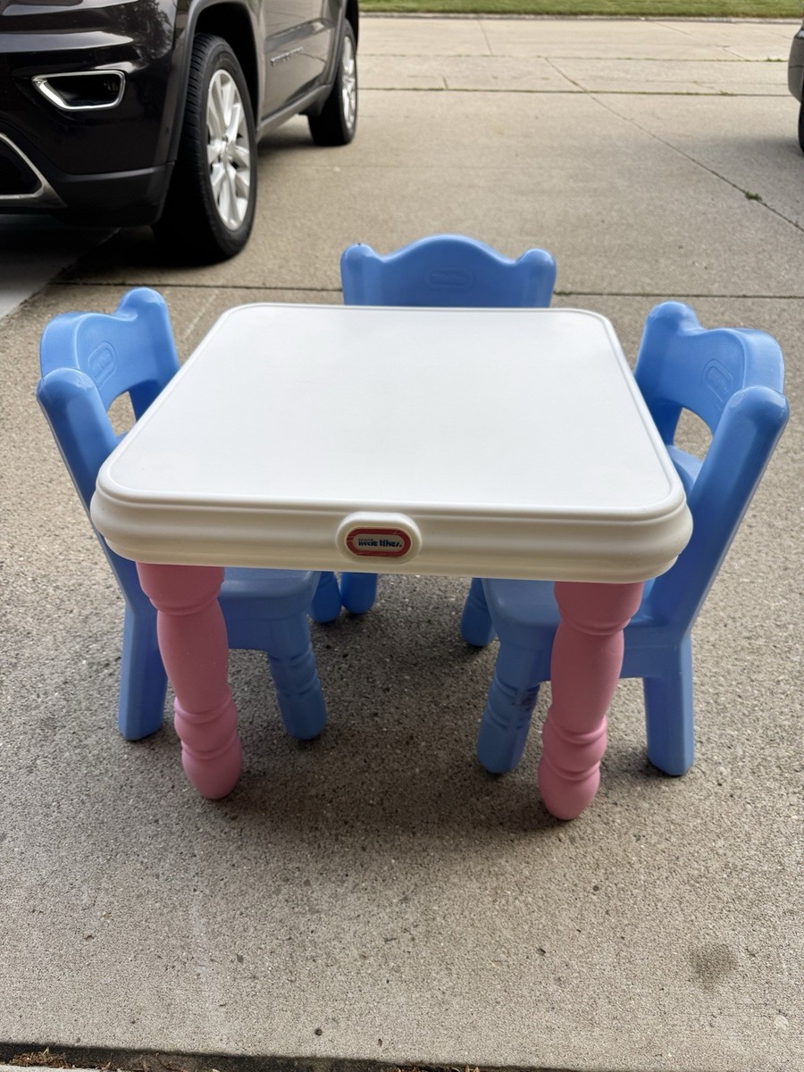Tikes Picnic Table Little Tikes Table Chair Vintage Little Tikes