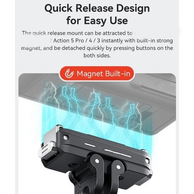 Snap On Camera Bracket Rapid Deployment Mechanism Ergonomic Build For