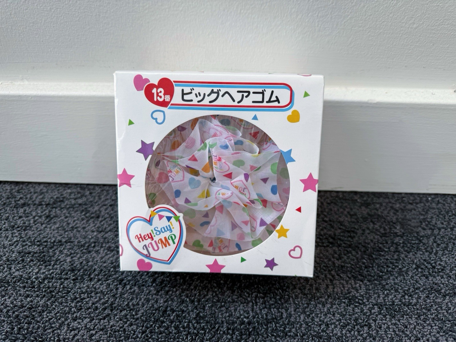 Official hey! Say! Jump concert merchandise big hair scrunchie