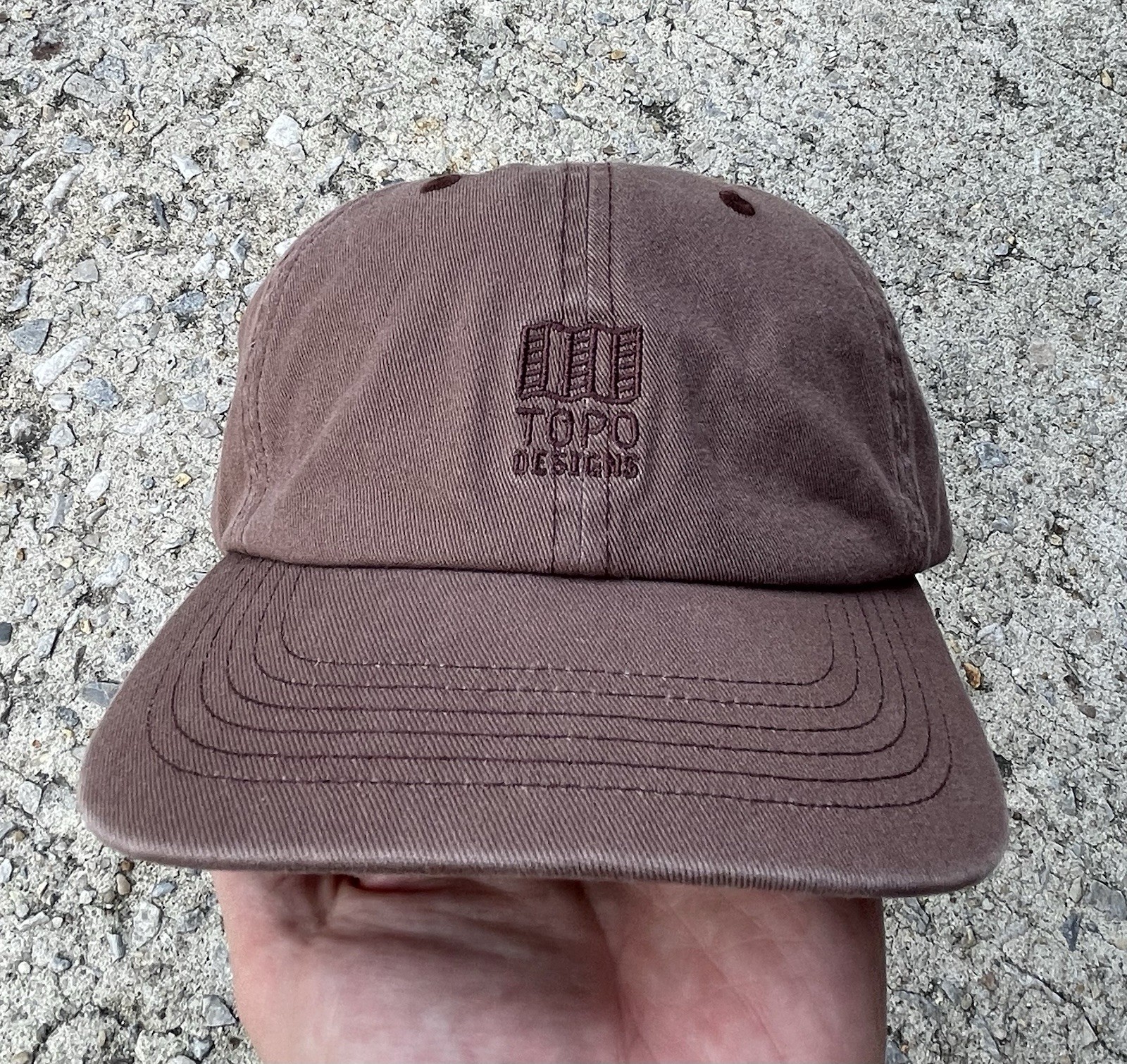 Topo Designs Unstructured Strapback Hat Mountain … - image 2